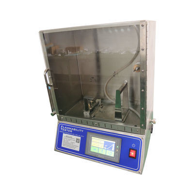 Qualidade  ASTM D1230 45 Degree Flammability Tester With Glass Observation Panel Fábrica