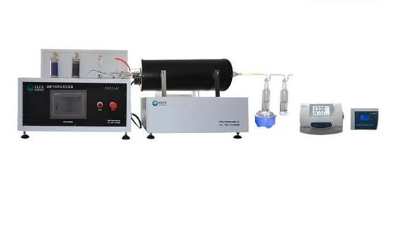 Equipamento de ensaio de inflamabilidade SL-7602L, Dispositivo de medição da liberação de halogênio