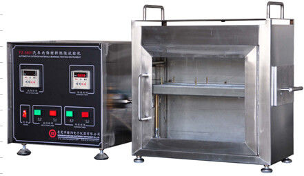 Câmara de ensaio de inflamabilidade interna de automóveis, Teste de inflamabilidade horizontal FMVSS 302