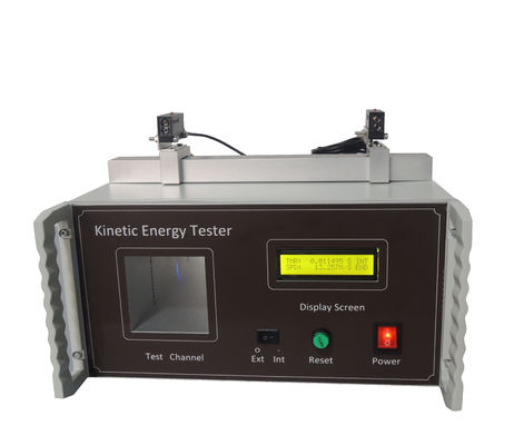 Equipamento de ensaio de laboratório ISO 8124-1 Tester de energia cinética com sensor externo ajustável de 40 mm - 400 mm