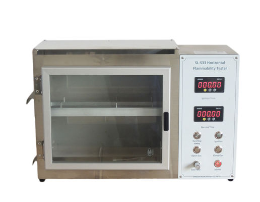 Equipamento de ensaio de inflamabilidade FMVSS 302 Teste de inflamabilidade horizontal