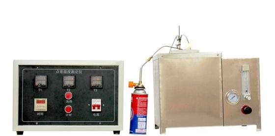 Equipamento de ensaio de inflamabilidade Testeiro de temperatura de ignição de plástico ISO 871
