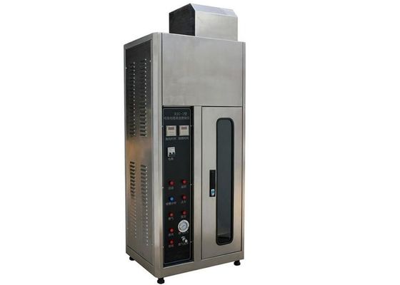 IEC60695-11-03 Equipamento de ensaio de incêndio Teste de inflamabilidade vertical de cabo único