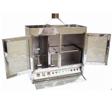 Equipamento de ensaio de incêndio Máquina de ensaio de queima vertical e horizontal de fios e cabos