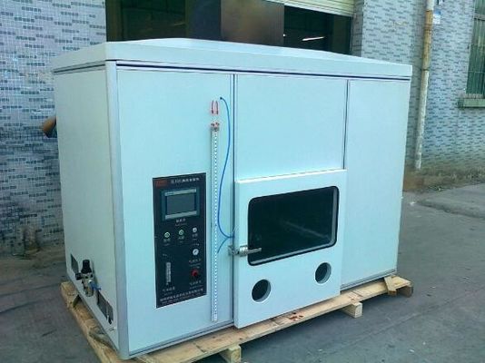 Câmara de ensaio de inflamabilidade horizontal Segurança dos fios, cabos e fios elétricos flexíveis
