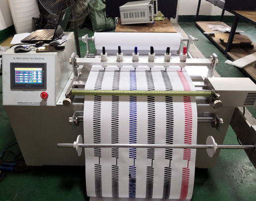 Equipamento de ensaio de laboratório Máquina de ensaio de escritores Zig Zag com ângulo de escrita de 60° a 90°