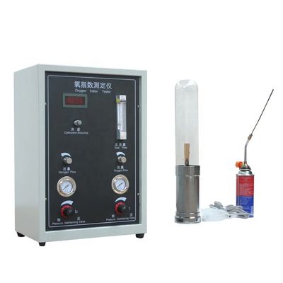 Equipamento de ensaio de inflamabilidade do índice de oxigénio ASTM D 2863, ISO 4589-2 0,2·0,3Mpa
