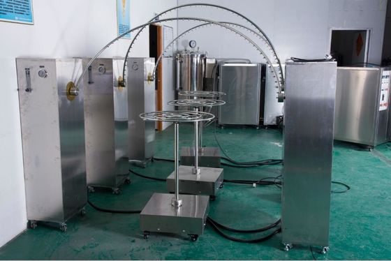 Câmara de teste ambiental IEC60335, testador de spray oscilante à prova d'água