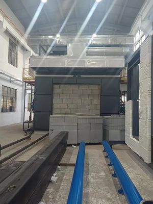 BS EN 1365 Forno de ensaio de resistência ao fogo vertical para paredes de peças não portadoras