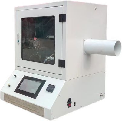 ISO 340 /AS1334.10 Cinturão transportador Câmara de ensaio de queima vertical tubo de ventilação de 20 cm de comprimento com 10 cm de diâmetro
