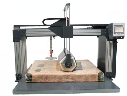 EN 1957 Equipamento de ensaio de colchões PLC Servo motor de ecrã táctil integrado