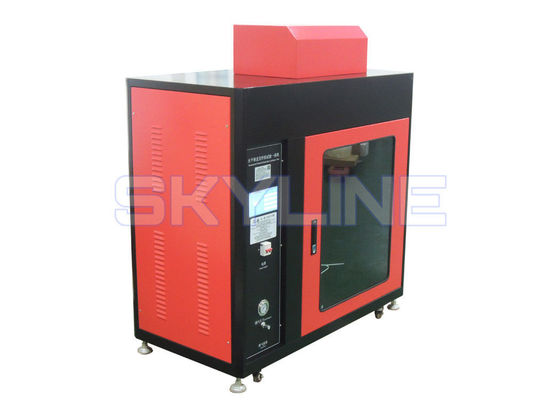 Equipamento de ensaio de fios elétricos com ignição automática e tipo de termocouplo K Ni/Cr Ni/Al