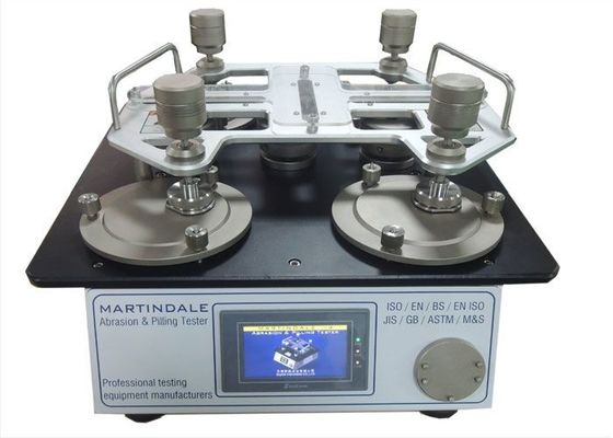 ISO 12945-2 ASTM D4966 Equipamento de ensaio têxtil Martindale Abrasion And Pilling Tester