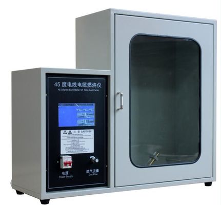 ISO 6722 Equipamento de ensaio de incêndio Automóvel Equipamento de ensaio de inflamabilidade de fios / cabos de núcleo único