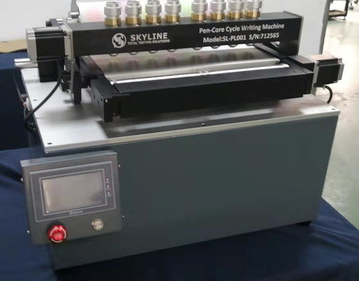 Equipamento de teste de laboratório ISO 27668-1 Testador de escrita de caneta esferográfica para detectar canetas esferográficas e marcadores